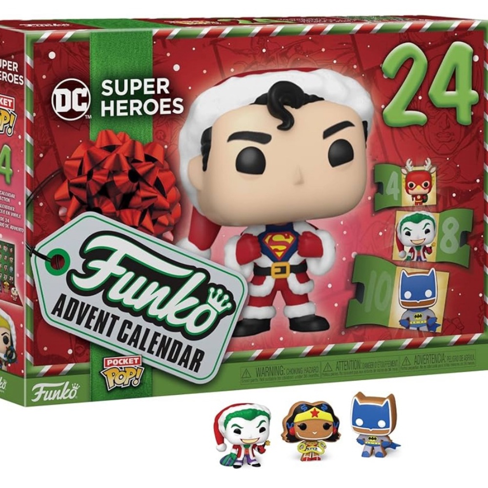 DC SUPER HEROES POCKET POP! Advent calendar